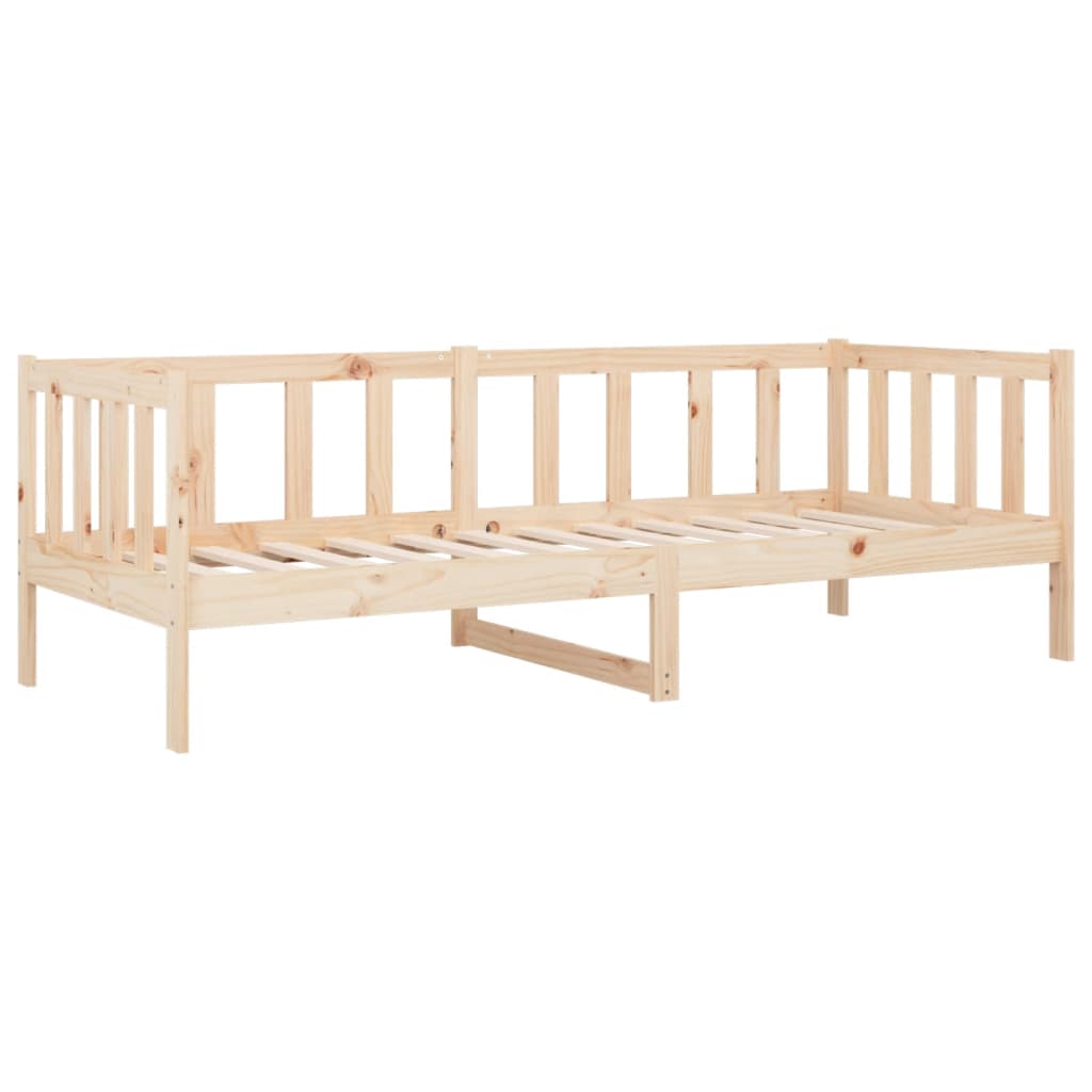 Day Bed without Mattress 80x200cm Solid Wood Pine - Bargainia.com - 