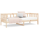 Day Bed without Mattress 80x200cm Solid Wood Pine - Bargainia.com - 