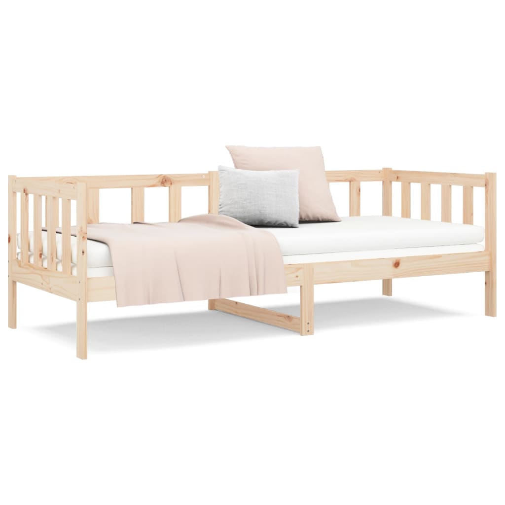 Day Bed without Mattress 80x200cm Solid Wood Pine - Bargainia.com - 