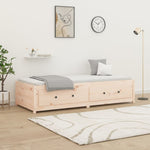 Day Bed without Mattress 90x190 cm Single Single Solid Wood Pine - Bargainia.com - 
