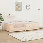Day Bed without Mattress 90x190 cm Single Single Solid Wood Pine - Bargainia.com - 