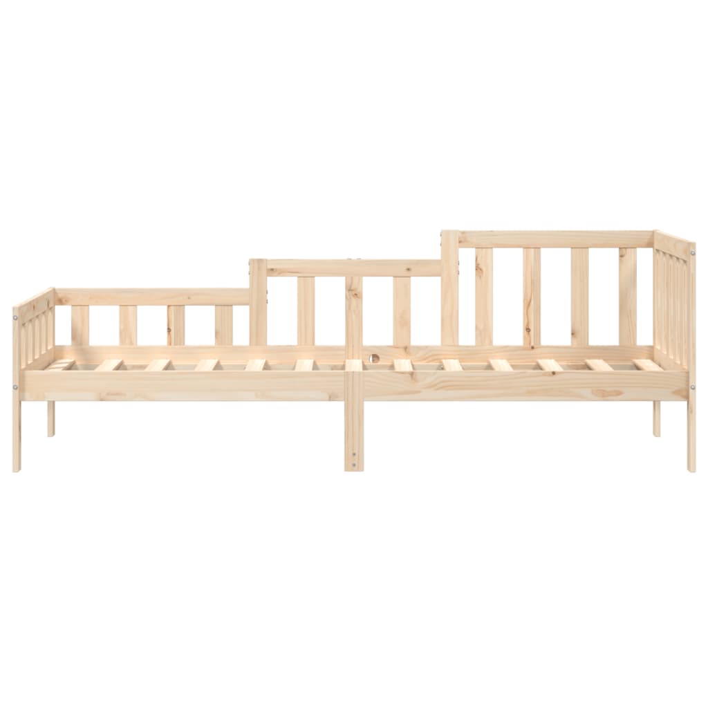 Day Bed without Mattress 90x190 cm Single Solid Wood Pine - Bargainia.com - 