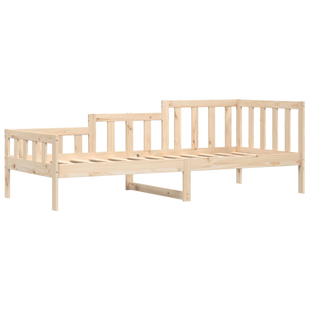 Day Bed without Mattress 90x190 cm Single Solid Wood Pine - Bargainia.com - 
