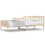 Day Bed without Mattress 90x190 cm Single Solid Wood Pine - Bargainia.com - 