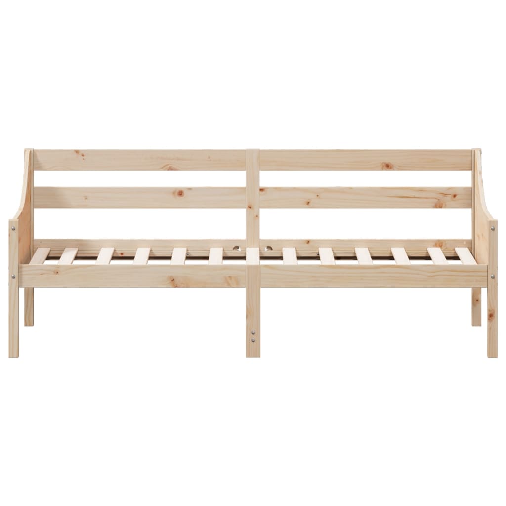Day Bed without Mattress 90x190 cm Single Solid Wood Pine - Bargainia.com - 