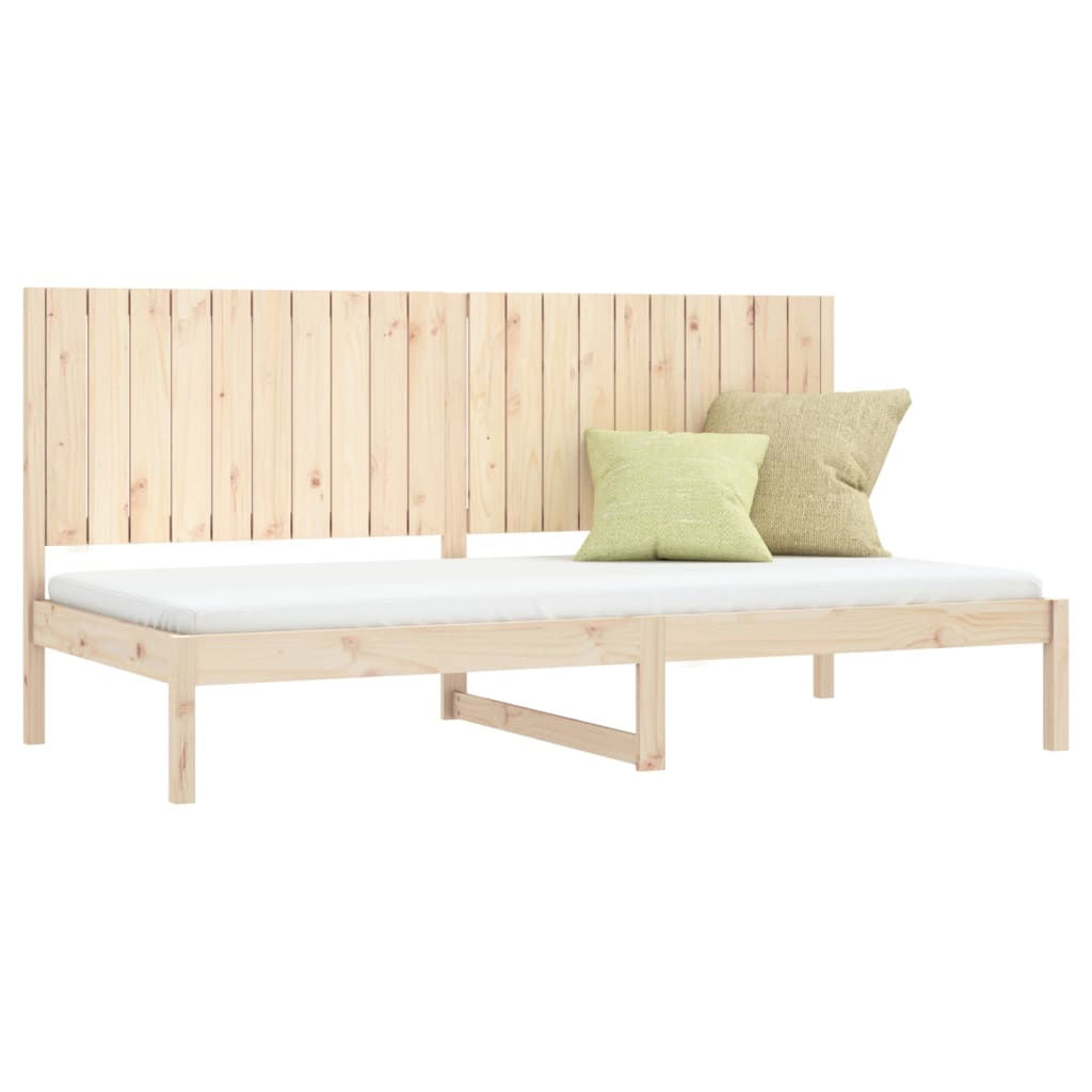Day Bed without Mattress 90x200 cm Solid Wood Pine - Bargainia.com - 