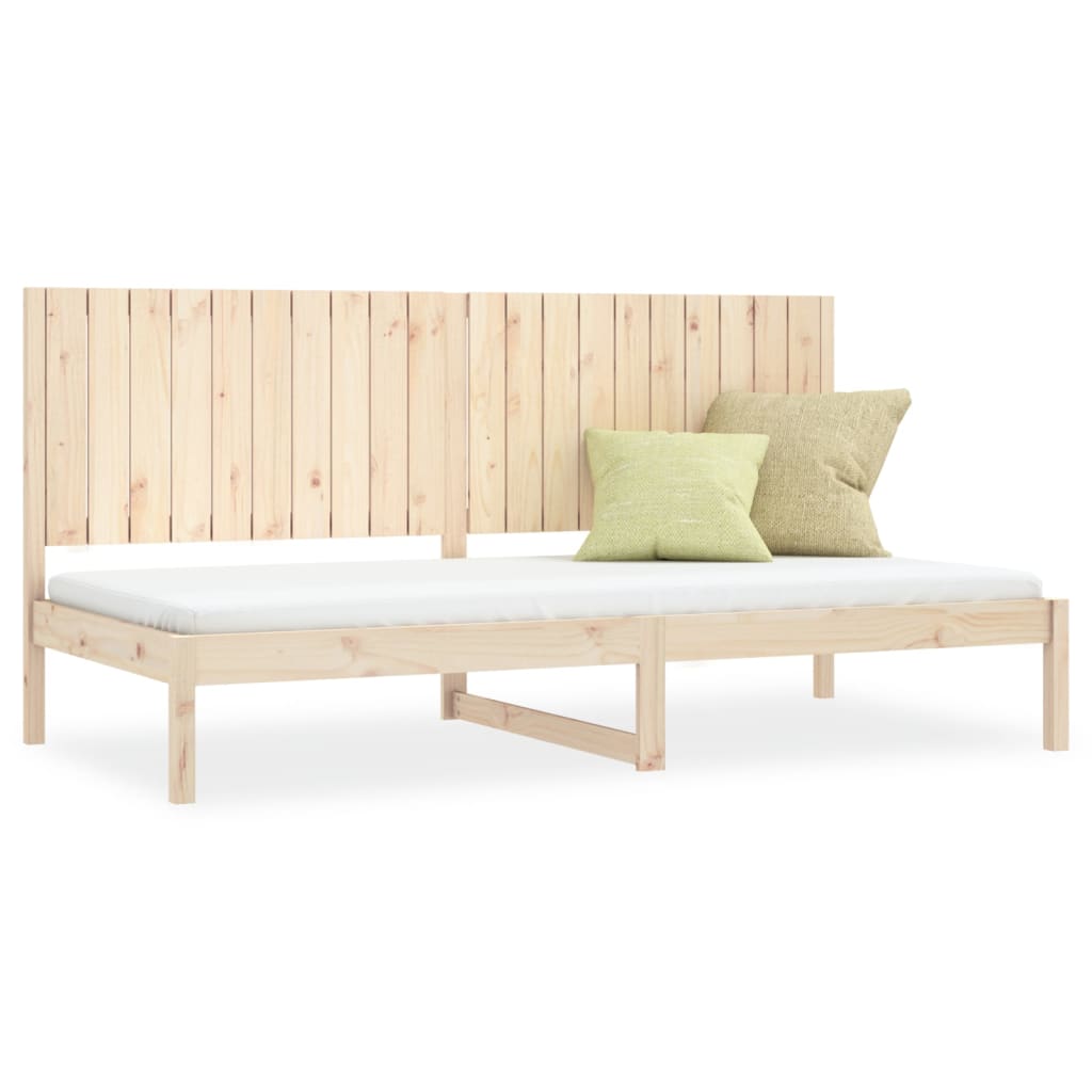 Day Bed without Mattress 90x200 cm Solid Wood Pine - Bargainia.com - 