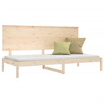 Day Bed without Mattress 90x200 cm Solid Wood Pine - Bargainia.com - 