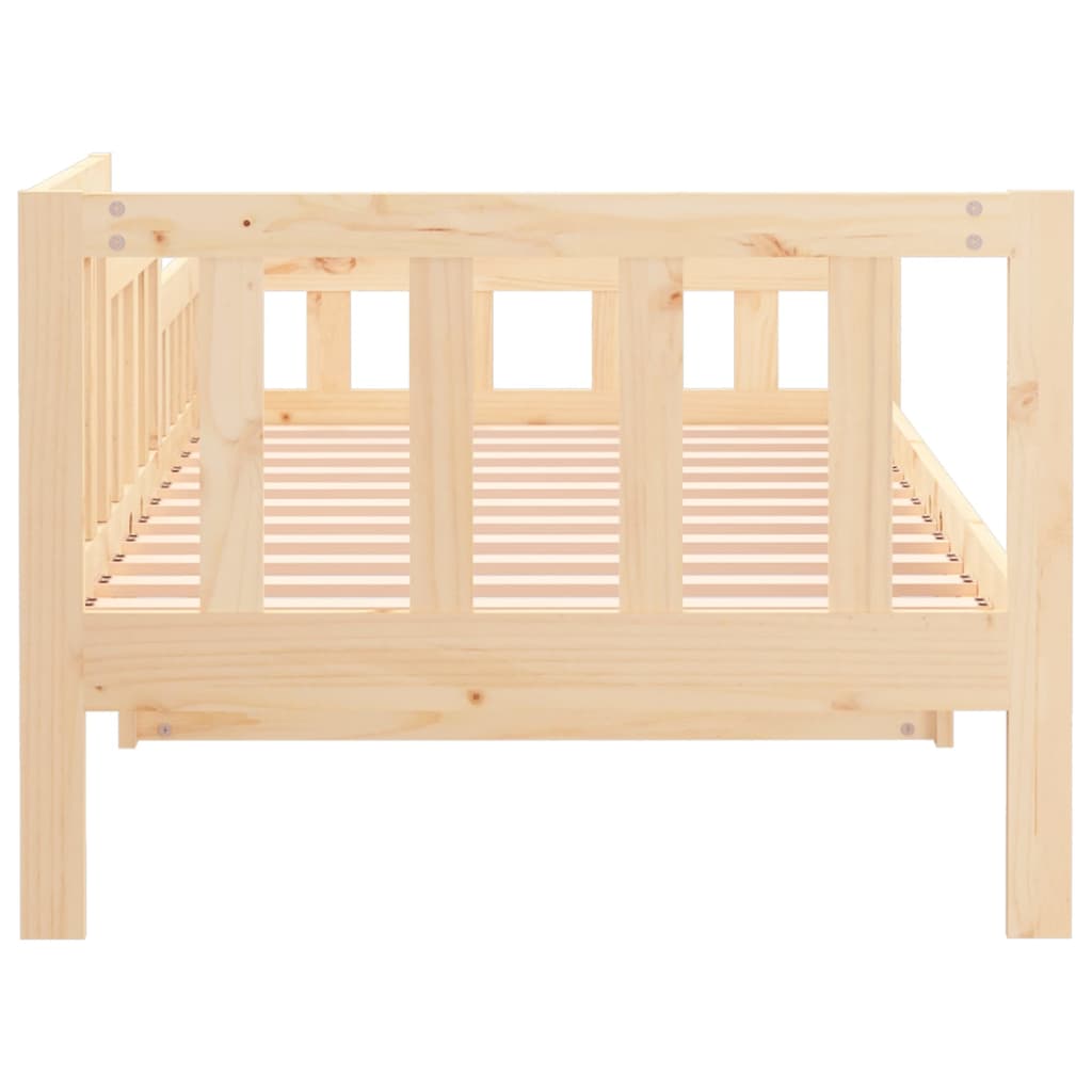 Day Bed without Mattress 90x200 cm Solid Wood Pine - Bargainia.com - 