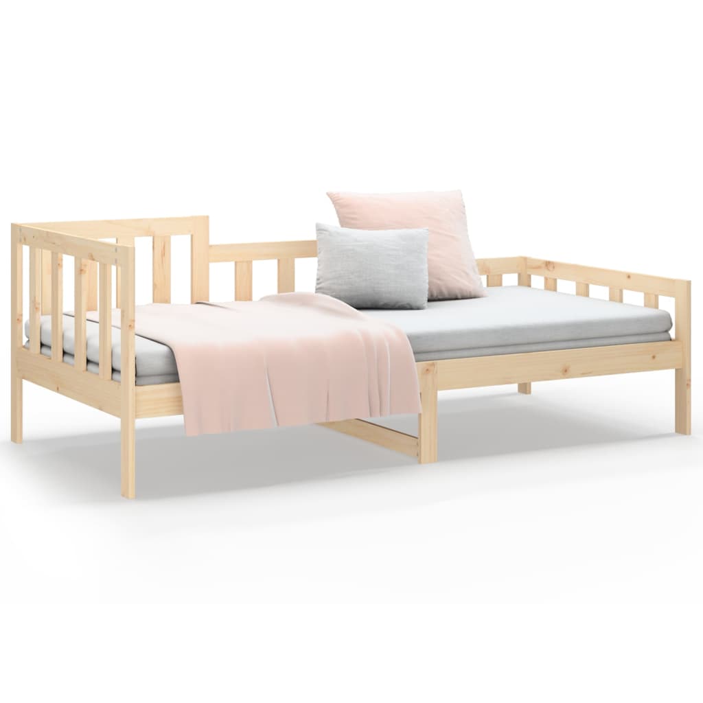 Day Bed without Mattress 90x200 cm Solid Wood Pine - Bargainia.com - 