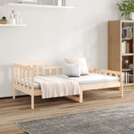 Day Bed without Mattress 90x200 cm Solid Wood Pine - Bargainia.com - 