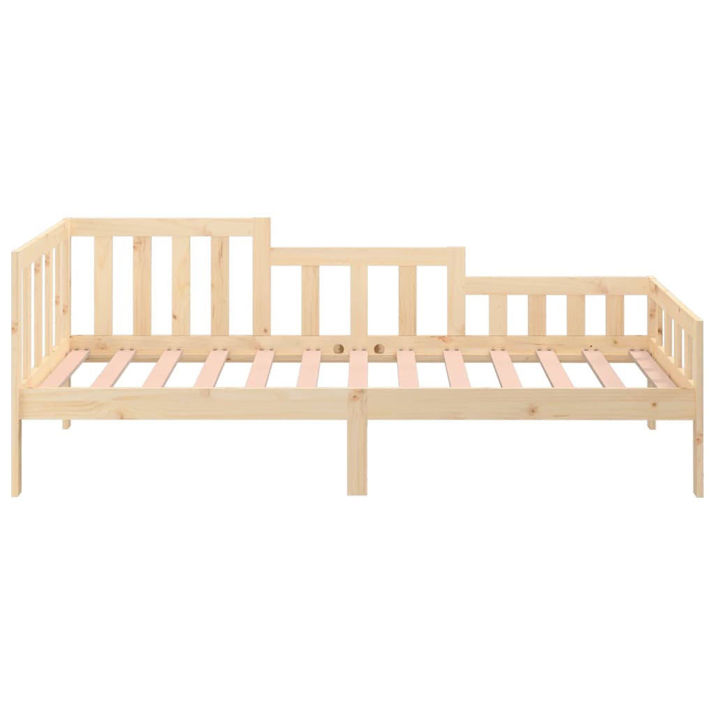Day Bed without Mattress 90x200 cm Solid Wood Pine - Bargainia.com - 