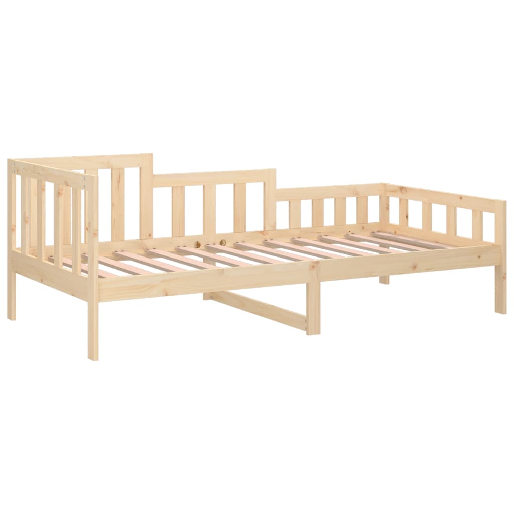 Day Bed without Mattress 90x200 cm Solid Wood Pine - Bargainia.com - 