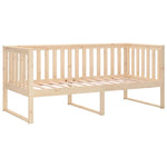 Day Bed without Mattress 90x200 cm Solid Wood Pine - Bargainia.com - 