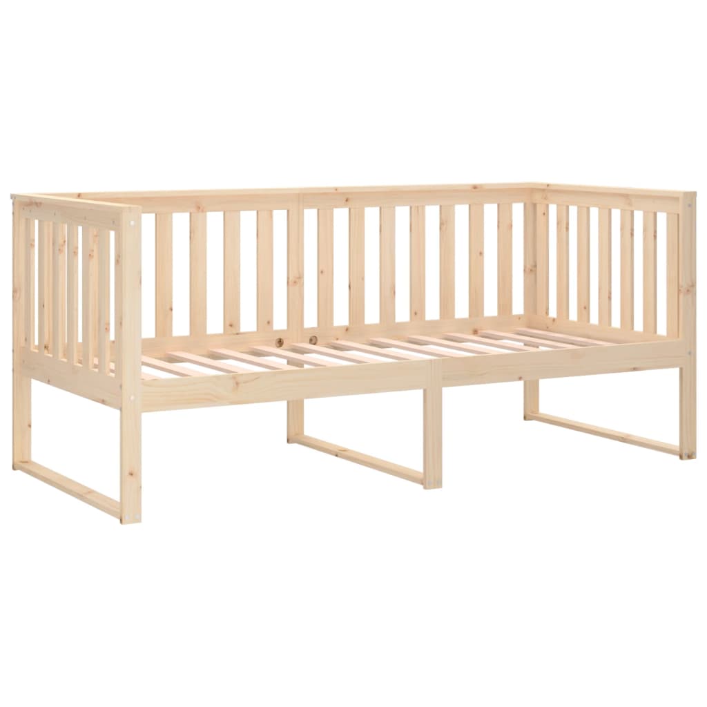 Day Bed without Mattress 90x200 cm Solid Wood Pine - Bargainia.com - 