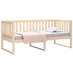 Day Bed without Mattress 90x200 cm Solid Wood Pine - Bargainia.com - 