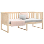 Day Bed without Mattress 90x200 cm Solid Wood Pine - Bargainia.com - 