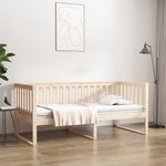 Day Bed without Mattress 90x200 cm Solid Wood Pine - Bargainia.com - 