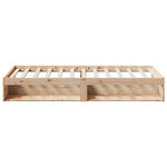 Day Bed without Mattress 90x200 cm Solid Wood Pine - Bargainia.com - 