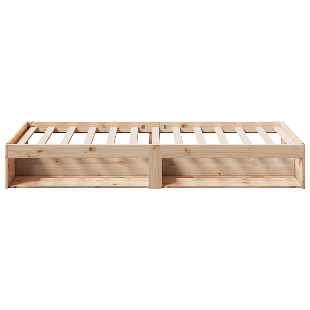 Day Bed without Mattress 90x200 cm Solid Wood Pine - Bargainia.com - 