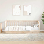 Day Bed without Mattress 90x200 cm Solid Wood Pine - Bargainia.com - 