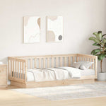Day Bed without Mattress 90x200 cm Solid Wood Pine - Bargainia.com - 