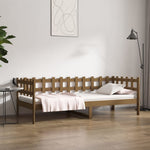 Day Bed without Mattress Honey Brown 80x200 cm Solid Wood Pine - Bargainia.com - 
