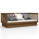 Day Bed without Mattress Honey Brown 80x200 cm Solid Wood Pine - Bargainia.com - 