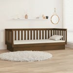 Day Bed without Mattress Honey Brown 80x200 cm Solid Wood Pine - Bargainia.com - 