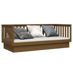 Day Bed without Mattress Honey Brown 80x200 cm Solid Wood Pine - Bargainia.com - 