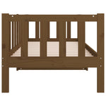 Day Bed without Mattress Honey Brown 80x200cm Solid Wood Pine - Bargainia.com - 