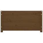 Day Bed without Mattress Honey Brown 90x200 cm Solid Wood Pine - Bargainia.com - 