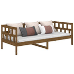 Day Bed without Mattress Honey Brown Solid Wood Pine 80x200 cm - Bargainia.com - 