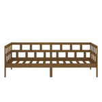 Day Bed without Mattress Honey Brown Solid Wood Pine 80x200 cm - Bargainia.com - 