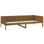 Day Bed without Mattress Honey Brown Solid Wood Pine 90x190 cm Single - Bargainia.com - 