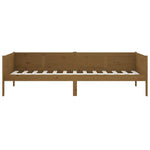 Day Bed without Mattress Honey Brown Solid Wood Pine 90x190 cm Single - Bargainia.com - 