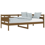 Day Bed without Mattress Honey Brown Solid Wood Pine 90x190 cm Single - Bargainia.com - 