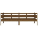 Day Bed without Mattress Honey Brown Solid Wood Pine 90x190 cm Single - Bargainia.com - 