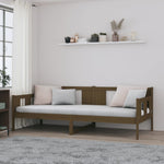 Day Bed without Mattress Honey Brown Solid Wood Pine 90x200 cm - Bargainia.com - 