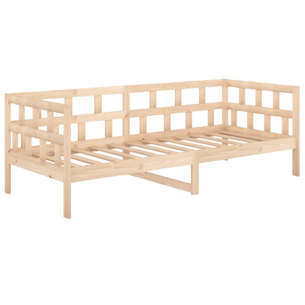 Day Bed without Mattress Solid Wood Pine 80x200 cm - Bargainia.com - 