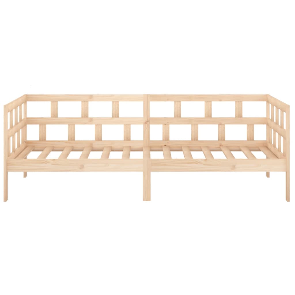 Day Bed without Mattress Solid Wood Pine 80x200 cm - Bargainia.com - 
