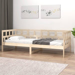 Day Bed without Mattress Solid Wood Pine 80x200 cm - Bargainia.com - 
