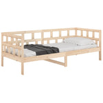 Day Bed without Mattress Solid Wood Pine 80x200 cm - Bargainia.com - 