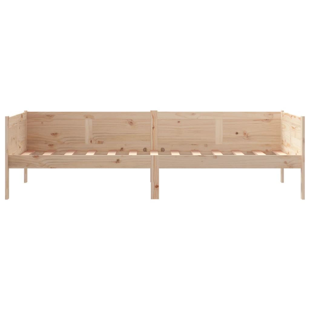 Day Bed without Mattress Solid Wood Pine 80x200 cm - Bargainia.com - 