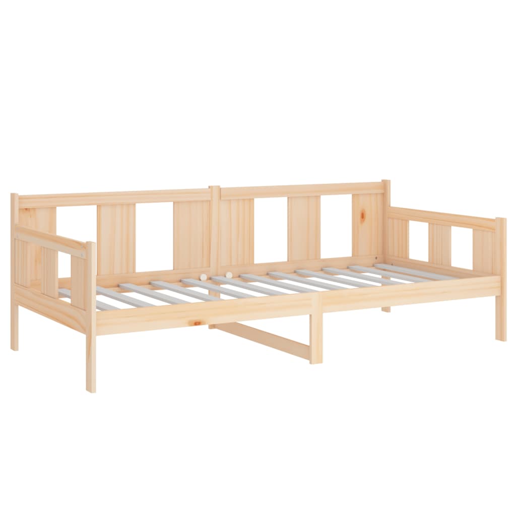Day Bed without Mattress Solid Wood Pine 80x200 cm - Bargainia.com - 