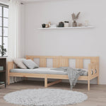 Day Bed without Mattress Solid Wood Pine 80x200 cm - Bargainia.com - 