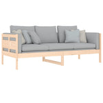Day Bed without Mattress Solid Wood Pine 80x200 cm - Bargainia.com - 
