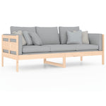 Day Bed without Mattress Solid Wood Pine 80x200 cm - Bargainia.com - 