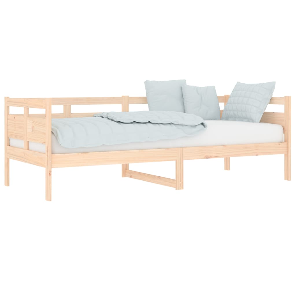 Day Bed without Mattress Solid Wood Pine 80x200 cm - Bargainia.com - 