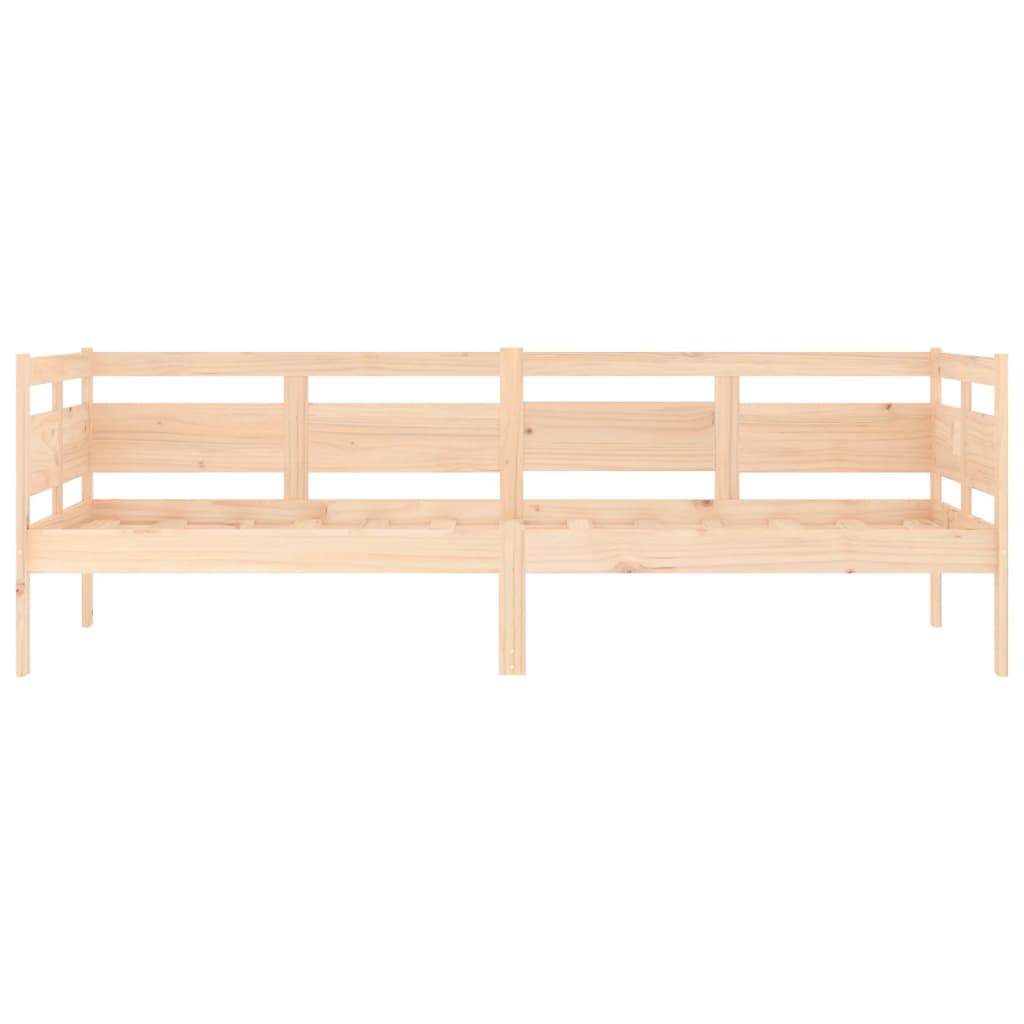 Day Bed without Mattress Solid Wood Pine 80x200 cm - Bargainia.com - 